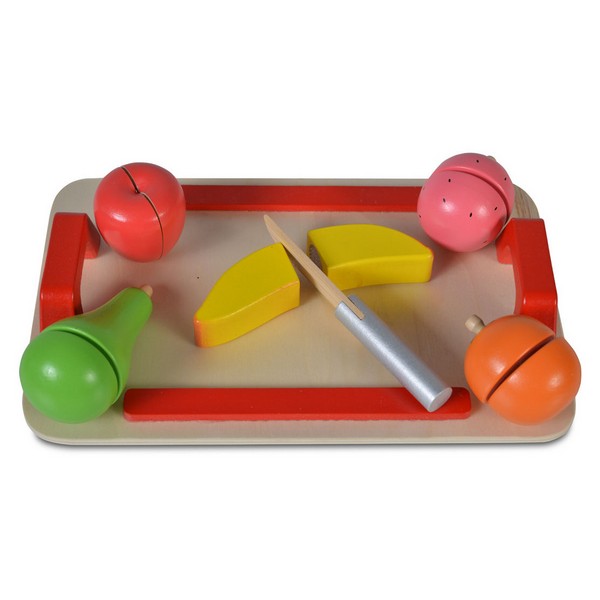 Продукт Moni Toys  - Дървена дъска за рязане плодове - 0 - BG Hlapeta